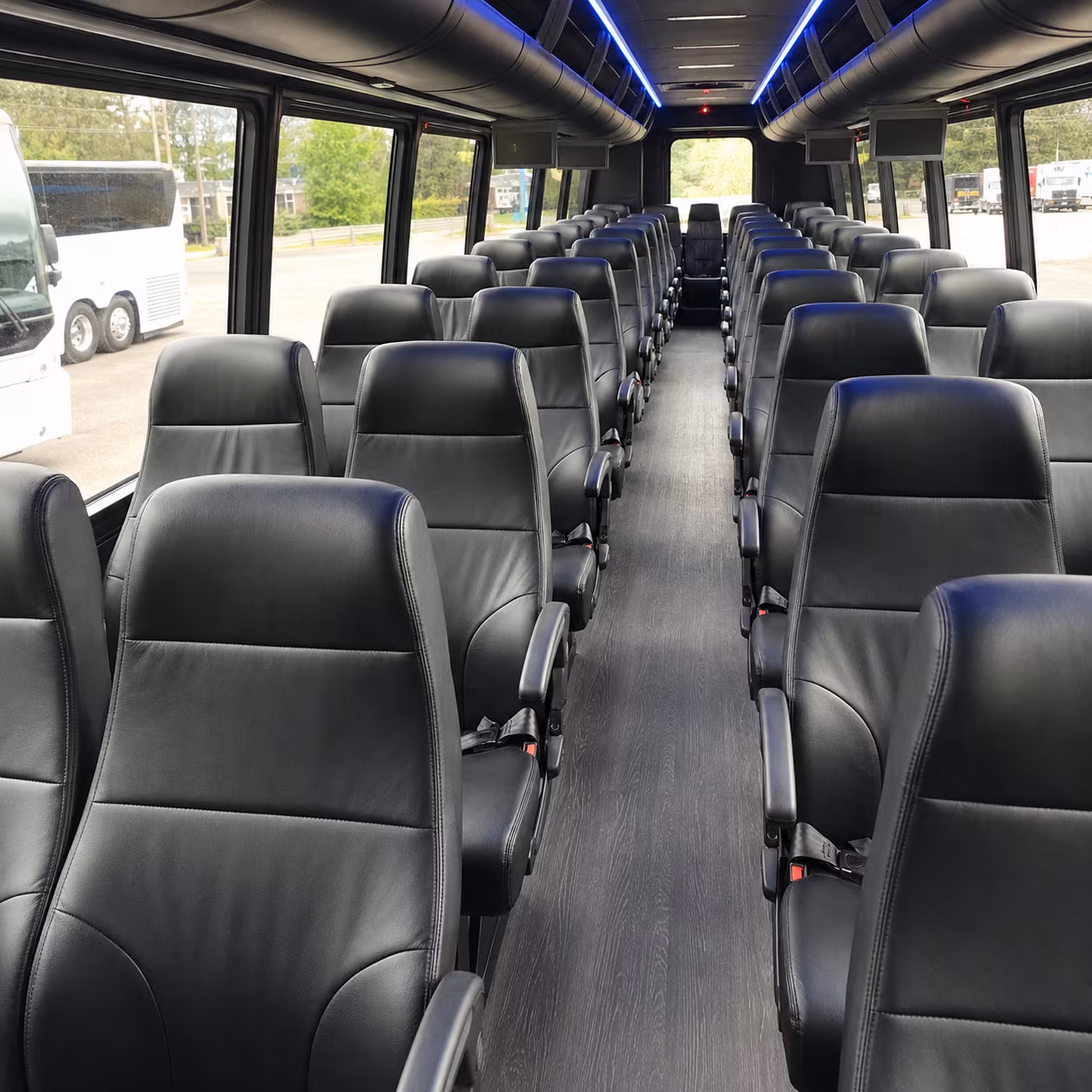 santa monica employee transportation onboard seating