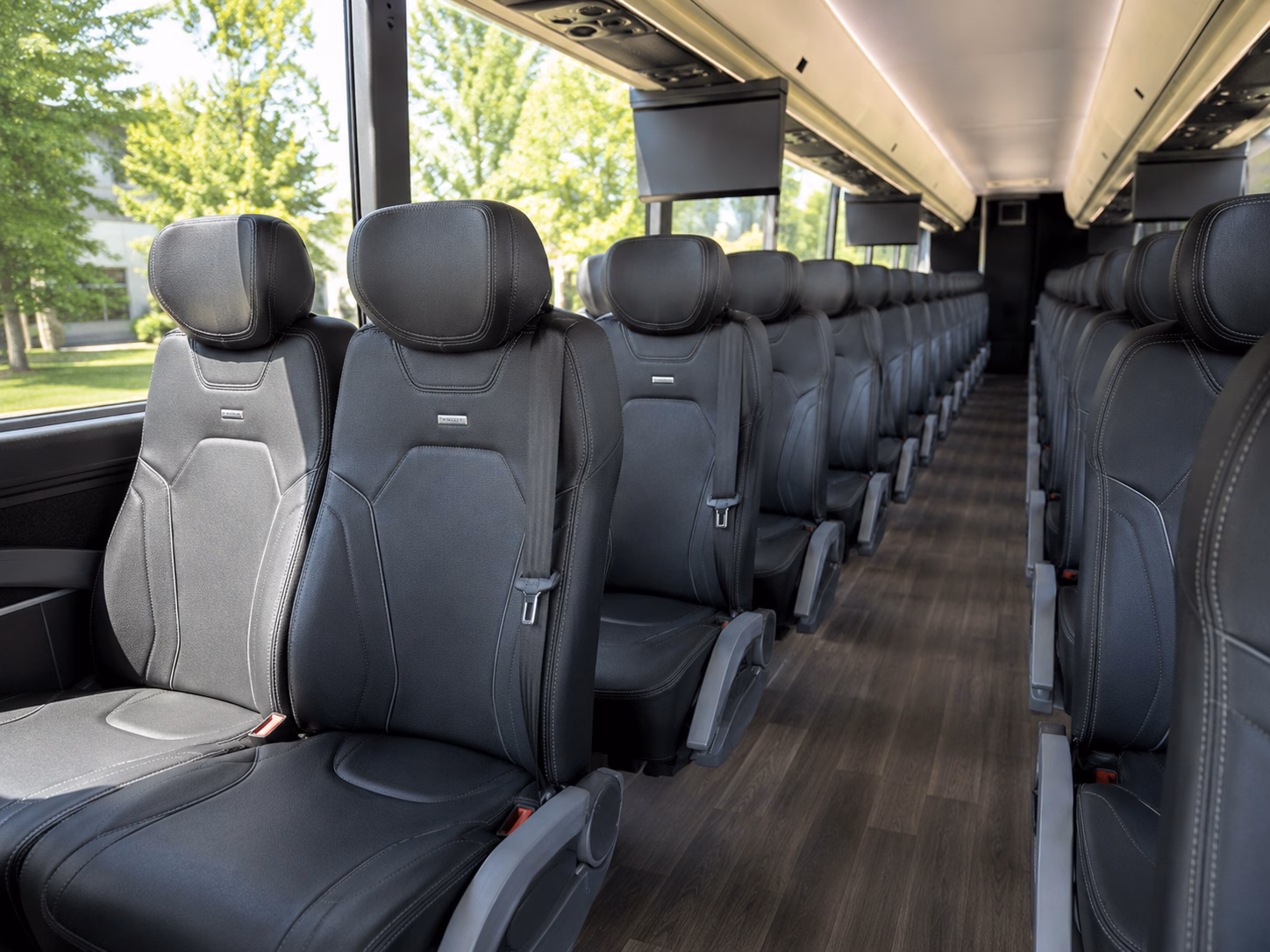 santa monica prom transportation onboard seating