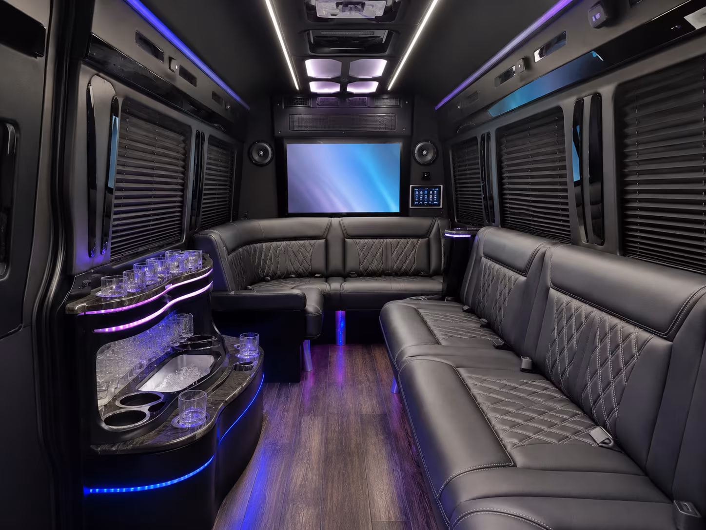 santa monica sporting event transportation onboard seating